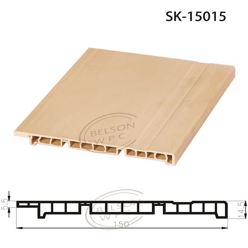 保尔森 SK-15015 现代设计WPC踢脚线地板配件