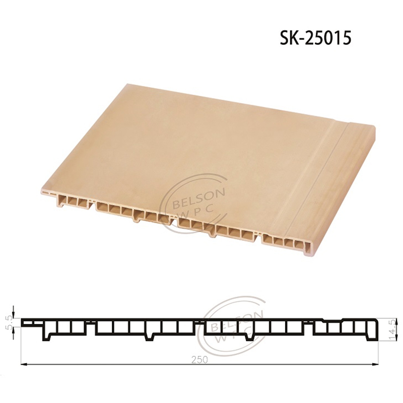 保尔森 SK-25015 防潮室内装饰木塑踢脚线