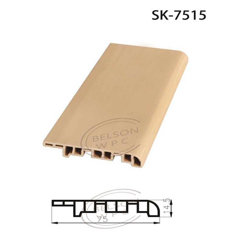 保尔森SK-7515室内装饰板木塑踢脚线