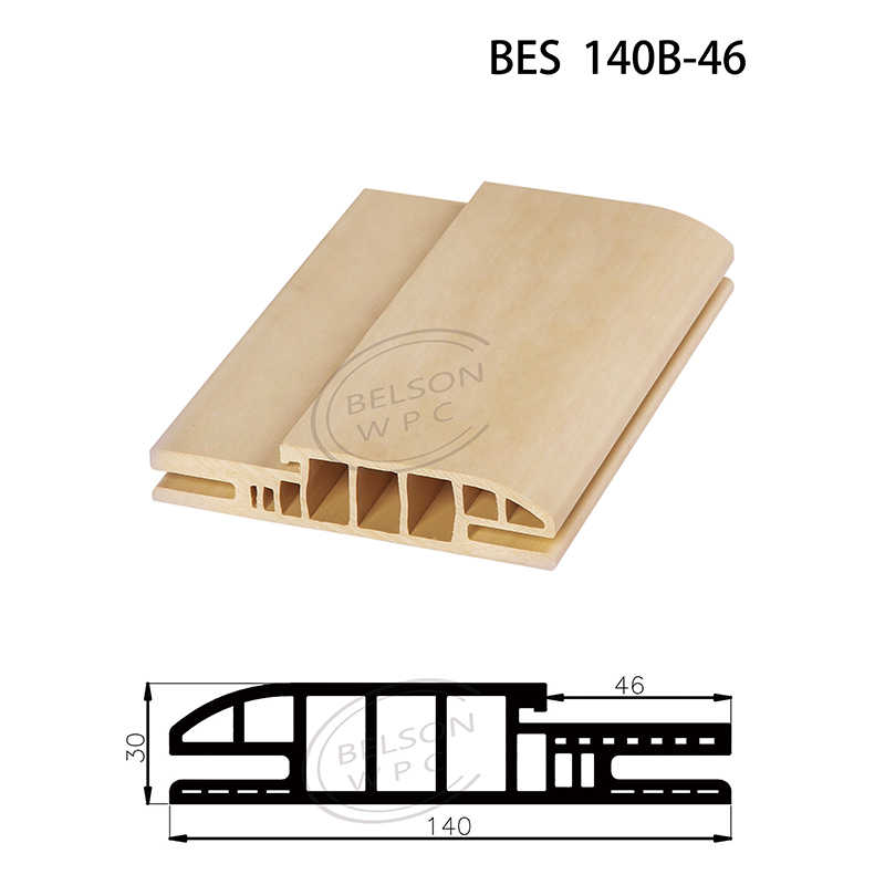 保尔森 WPC BES 140B-46 木塑防水弧形框