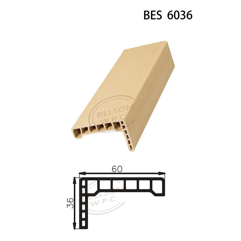 保尔森 BES-6036 长度定制 6cm宽度直形木塑门楣