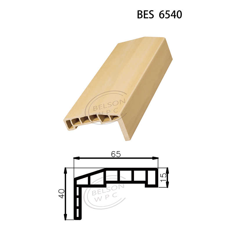 保尔森 BES-6540 长度定制 6.5cm宽度直形WPC楣梁