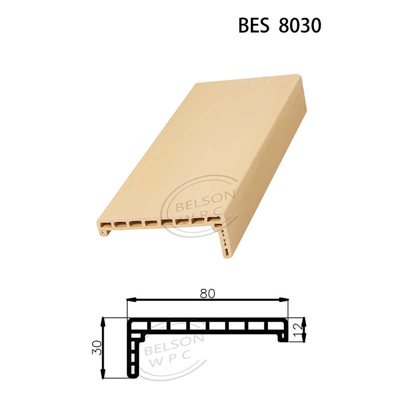 保尔森 BES-8030 长度定制 8cm 宽度直形WPC门框