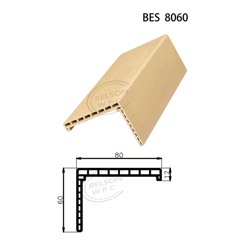 保尔森 BES-8060 长度定制 8cm 宽度直形 WPC 门框