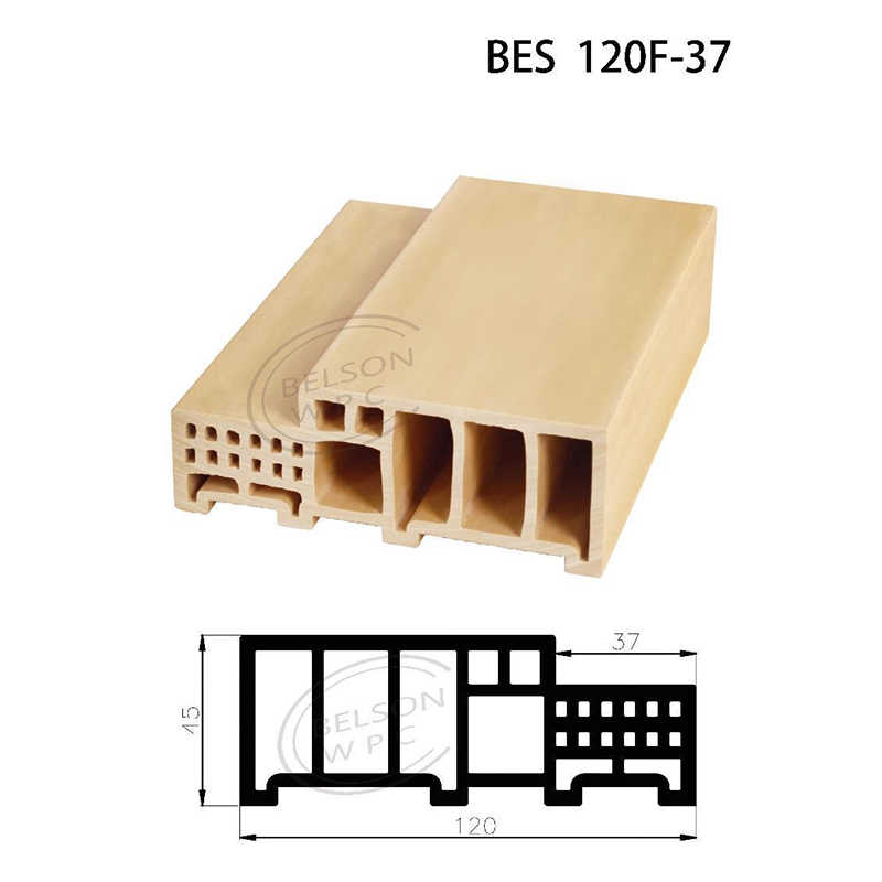 保尔森 BES120F-37 两方形木塑浴室门