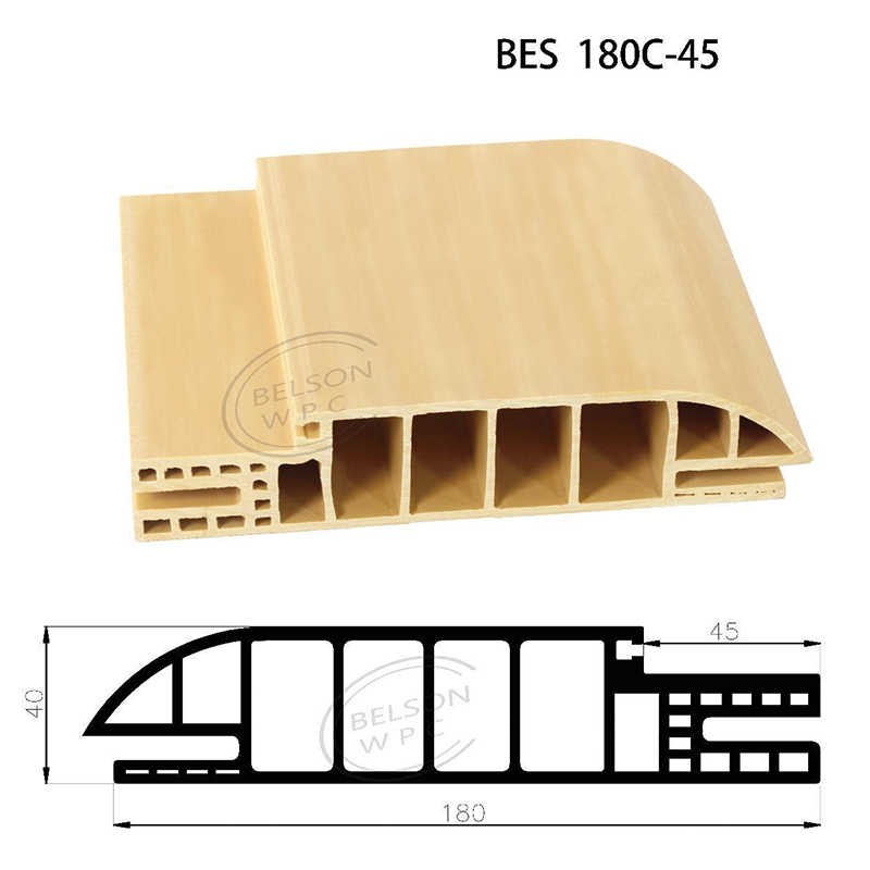 保尔森 BES180C-45 两方形木塑浴室门