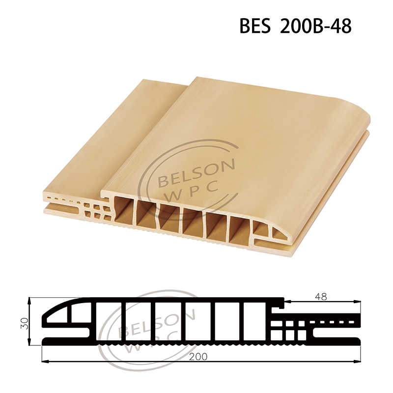 保尔森BES 200B-48J定制长宽21厘米厚40毫米带底弧形木塑门框