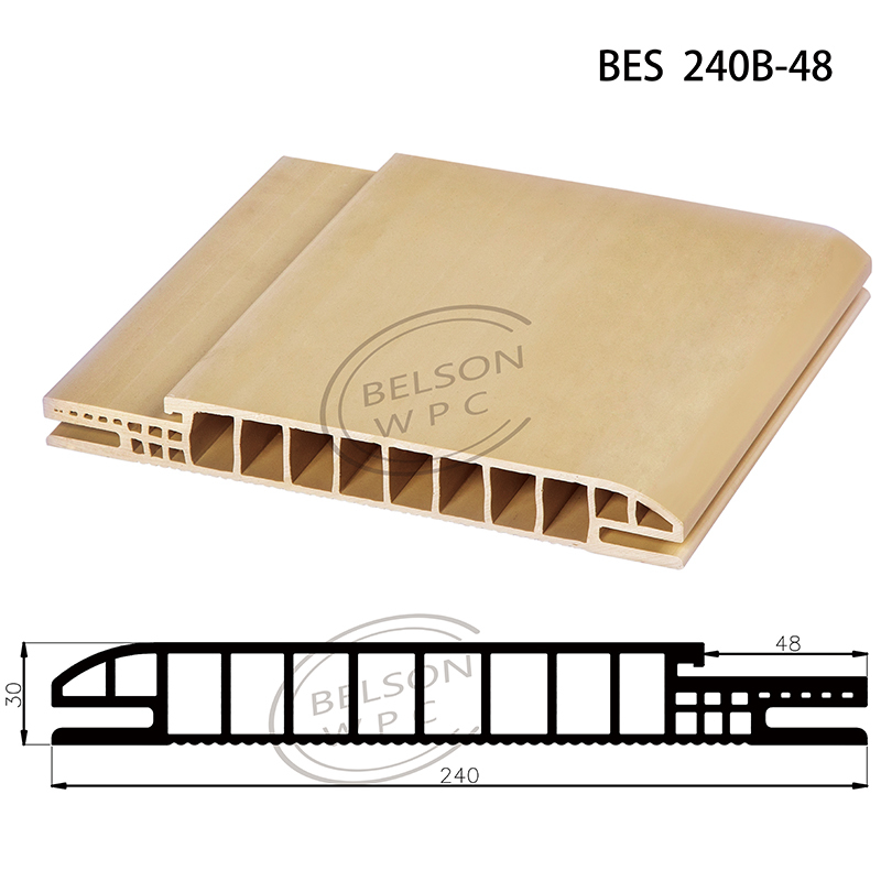 保尔森 BES 240B-48 定制长宽24厘米厚30毫米弧形木塑门框