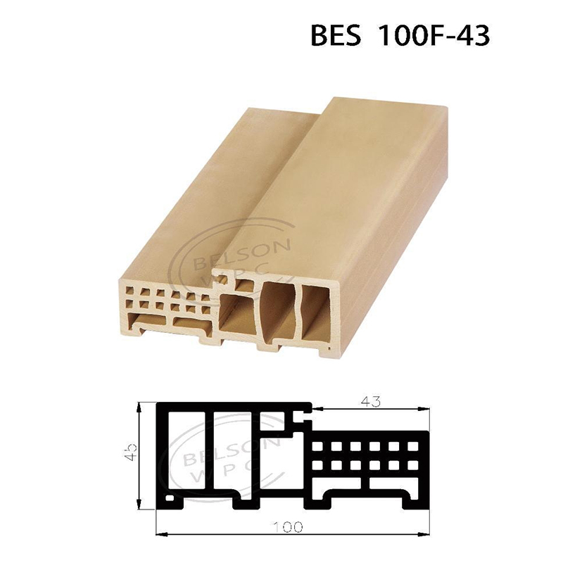 保尔森 BES100F-43 两方形木塑浴室门