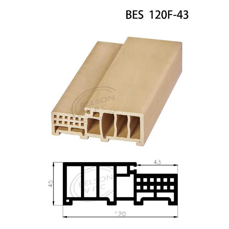 保尔森 BES120F-43 两方形木塑浴室门