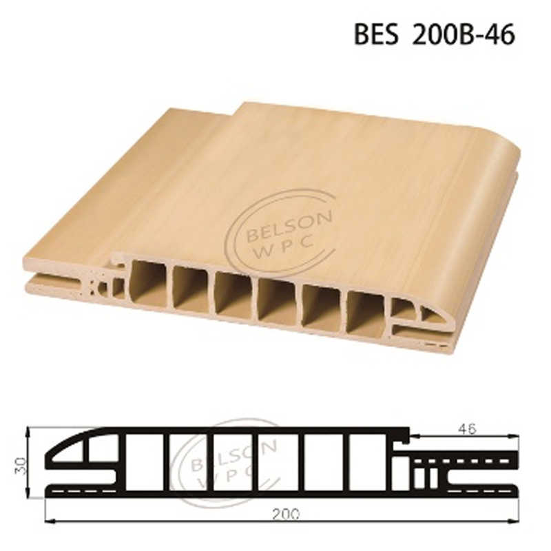保尔森 BES 200B-46 定制长宽20厘米弧形木塑门框